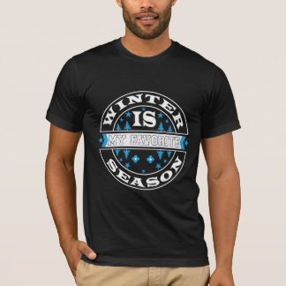 El invierno es mi estación favorita Camiseta de am