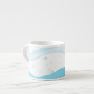 El invierno está aquí - taza de Espresso