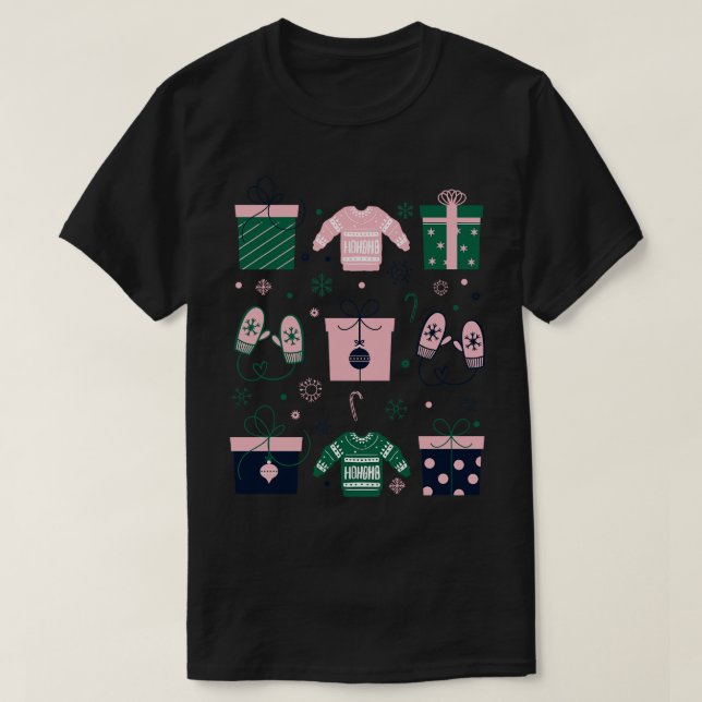 El invierno presenta sudaderas y migajas (Diseño del anverso)