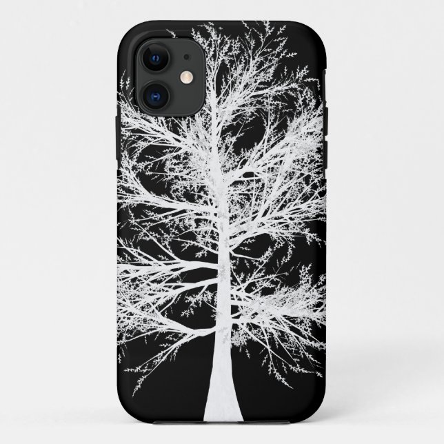 El iPhone 5 apenas hay Funda blanco en negro (Reverso)