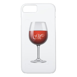 El iPhone Red Wine X/8/7 Apenas hay Funda