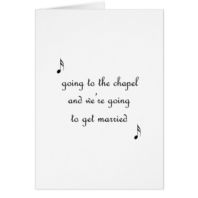 El ir a la capilla (Frente)