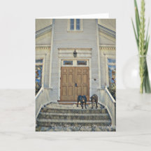 El ir a la tarjeta de felicitación del mismo