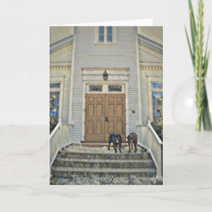 El ir a la tarjeta de felicitación del mismo