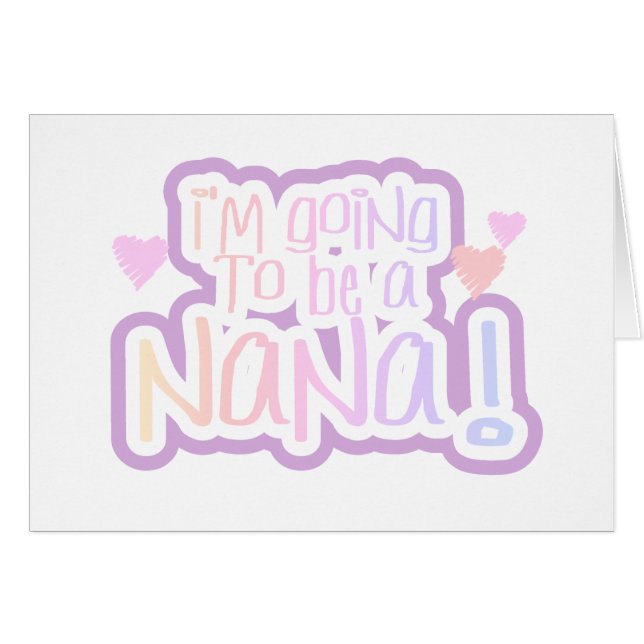 El ir rosado a ser una Nana (Anverso (Horizontal))