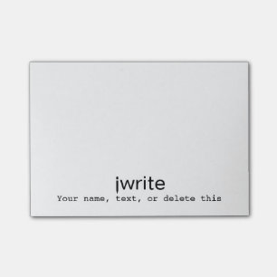 El iwrite personalizado de la nota del regalo del