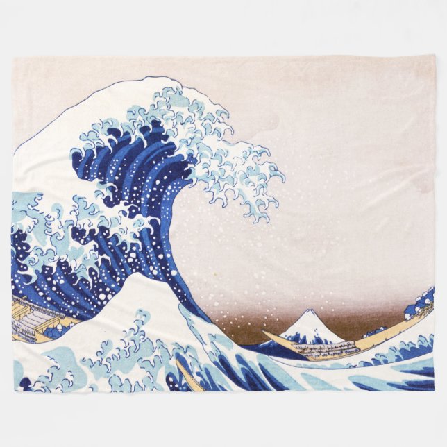 El japonés agita la manta del paño grueso y suave (Frente (Horizontal))
