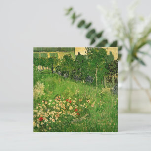 El jardín de Daubigny - Vincent van Gogh