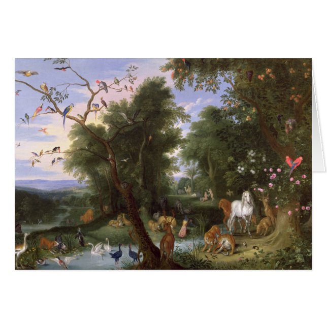 El jardín de Eden, 1659 (Anverso (Horizontal))