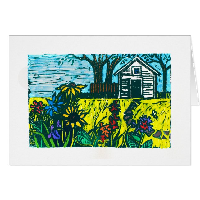 El jardín de la abuelita y Toolshed del abuelo (Anverso (Horizontal))