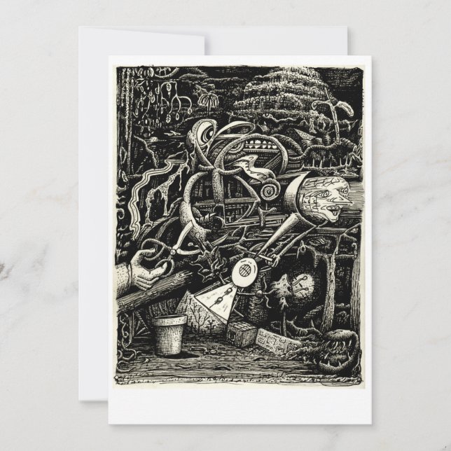 El Jardín de la locura por Brian Benson (Anverso)