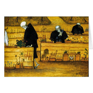 El jardín de la muerte de Hugo Simberg 1896