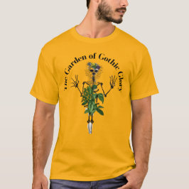 El jardín de la remera gótica