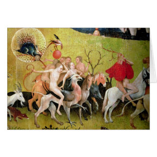 El jardín de placeres terrestres: Alegoría de