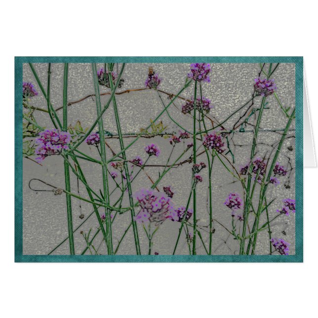 El jardín del verano florece #1 (Anverso (Horizontal))