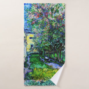 El jardín en el asilo de Saint-Rémy, Van Gogh