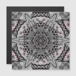 El Jardín Fractal de Plata Tarjeta Magnética