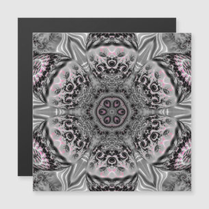 El Jardín Fractal de Plata Tarjeta Magnética
