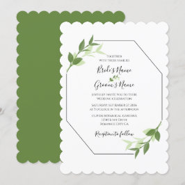 El jardín verde deja invitaciones de matrimonio po