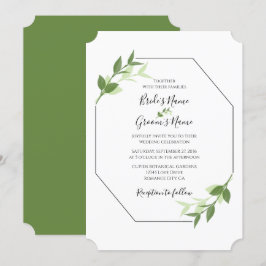 El jardín verde deja invitaciones de matrimonio po