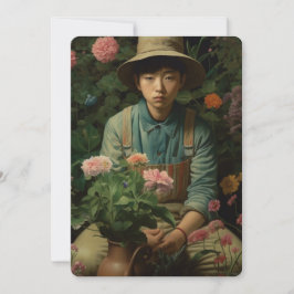 El jardinero cansado