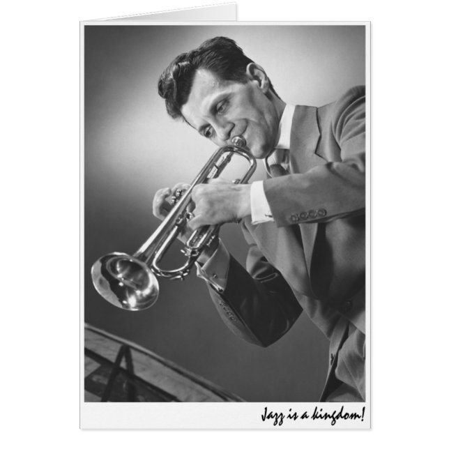 El "jazz es un reino. " (Frente)