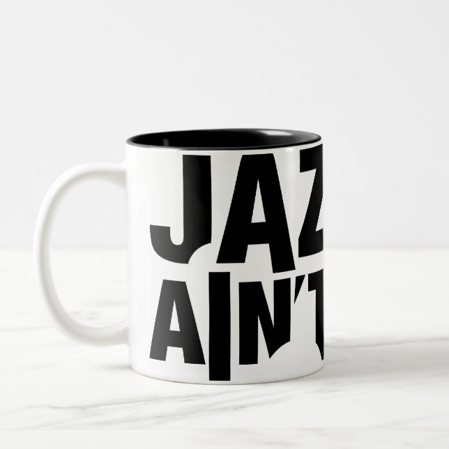 El JAZZ NO ES taza envuelta MUERTA (Izquierda)