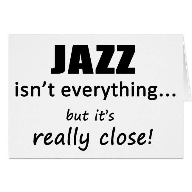 El jazz no es todo (Anverso (Horizontal))