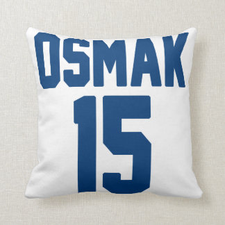 el jersey del hockey personalizó la almohada de