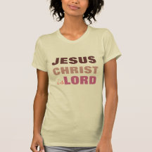 El Jesucristo es señor, camiseta cristiana