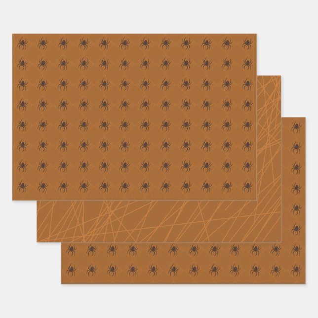 El juego de papel de ajuste web de la araña (Set)