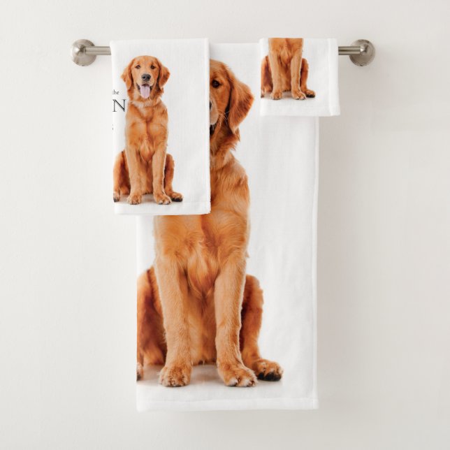 El juego de toallas de baño Golden Rules (In situ)