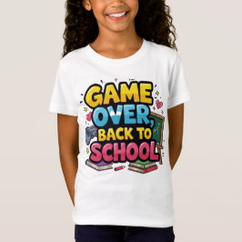 El juego de vuelta a la camiseta de la escuela | F
