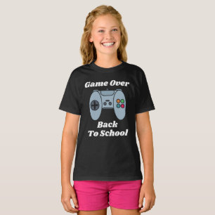 El juego de vuelta a la escuela Chicas Camiseta di