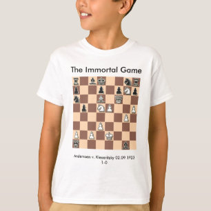 El juego del Immortal embroma la camiseta