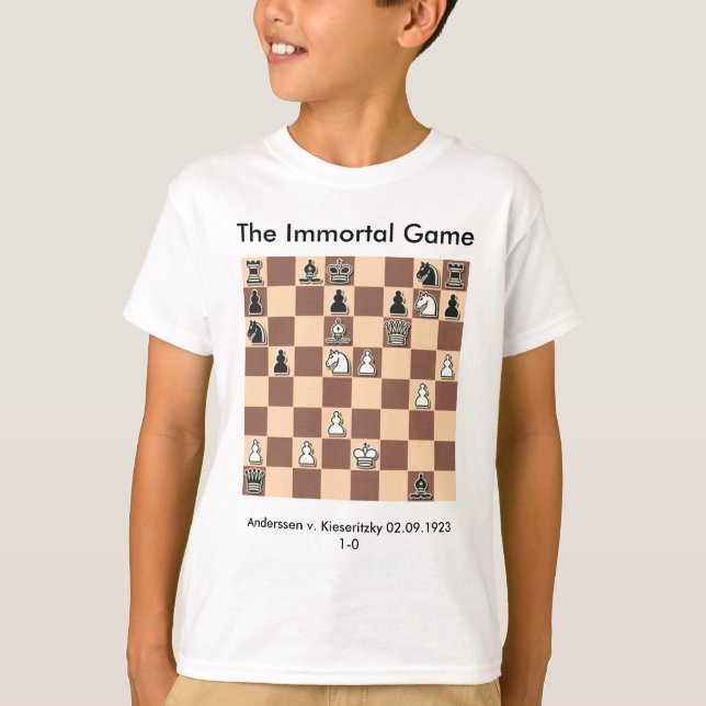 El juego del Immortal embroma la camiseta (Anverso)