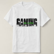 el juego es vida - camiseta