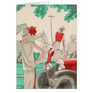 El jugador de polo que liga a caballo