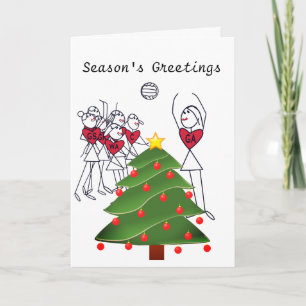El jugador del Netball coloca navidad del tema