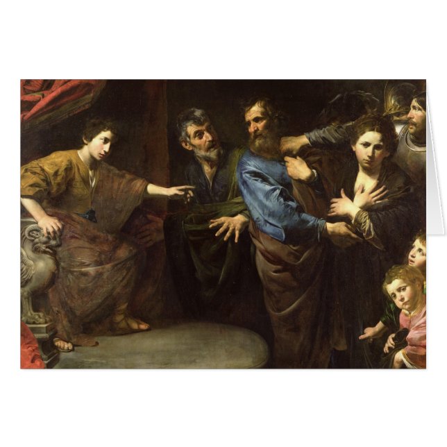 El juicio de Daniel (Anverso (Horizontal))