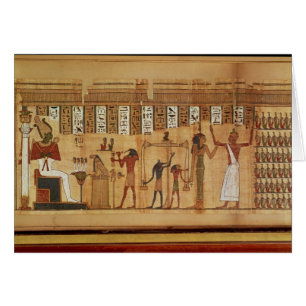 El juicio de Osiris, detalle