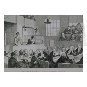 El juicio en el viejo Bailey, plato 5 de "El ebrio