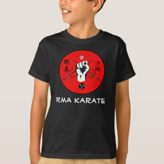 El karate de RMA embroma la camiseta
