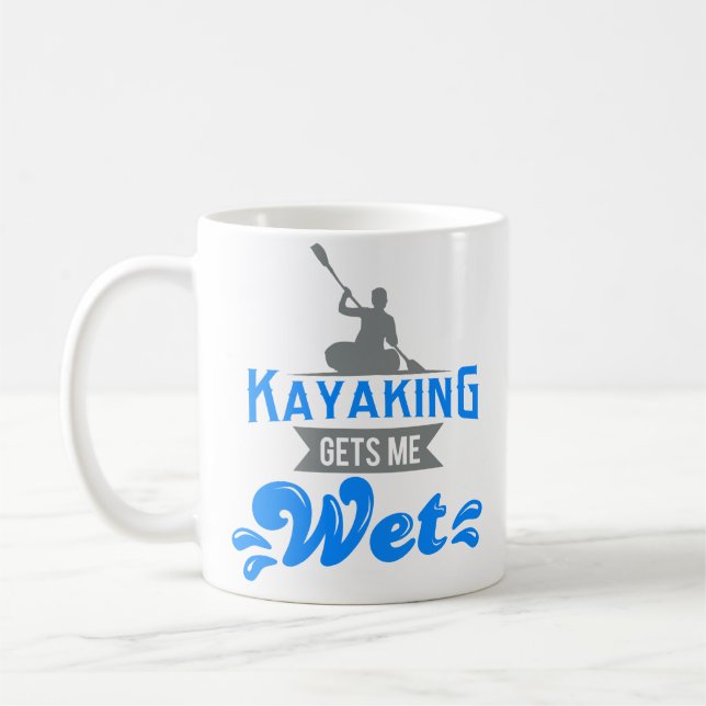 El Kayaking me consigue la taza de café mojada (Izquierda)