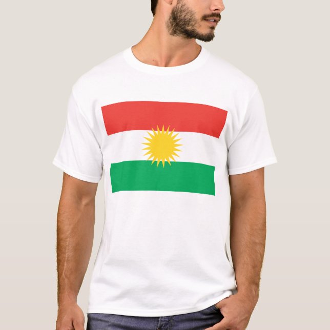 El Kurdistan señala la camiseta por medio de una (Anverso)