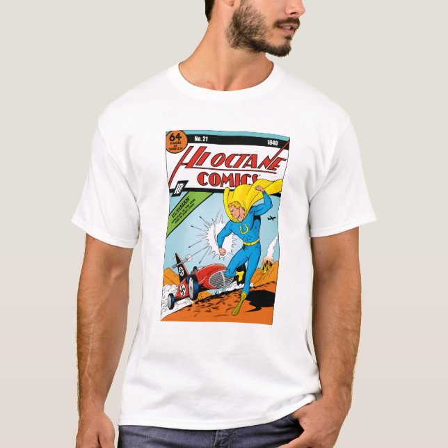 El L camiseta de los hombres de los tebeos #21 del (Anverso)