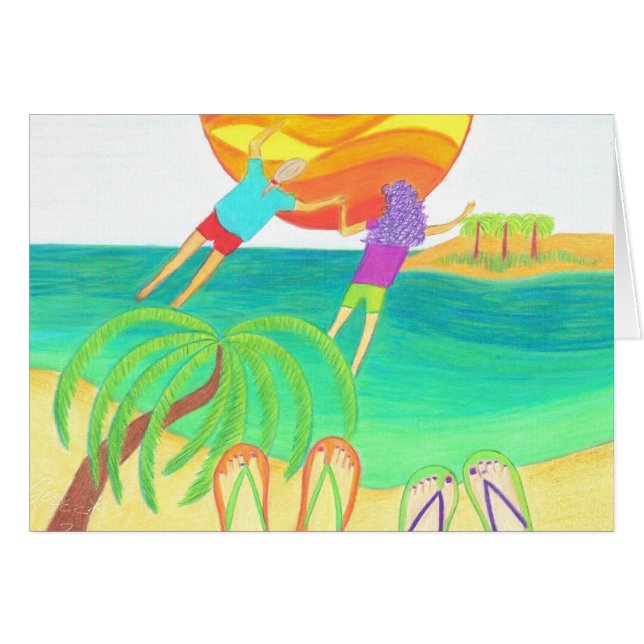 Él La Barrió De Sus Pies. (Anverso (Horizontal))