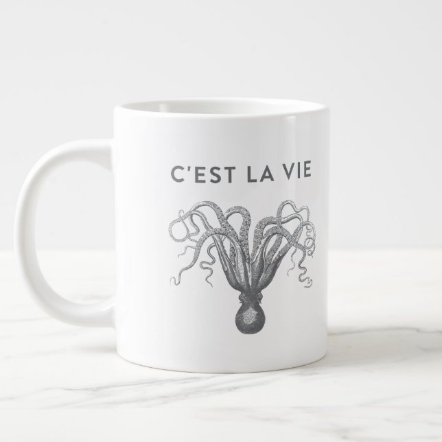 El LA de C'EST COMPITE la taza de café del pulpo (Izquierda)