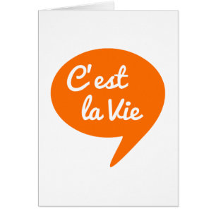 El la de C'est compite, "que es vida" arte francés