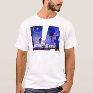 El LA es camiseta ardiente del HIP-HOP del hip-hop